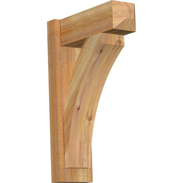 Ekena Millwork Thorton Rough Sawn Craftsman Outlooker, Western Red Cedar, 6"W x 16"D x 24"H OUT06X16X24THR04RWR - main